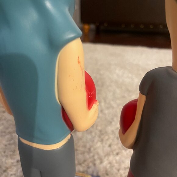 Gemmy Beavis & Butt-Head 14” Lighted Valentine Blow Mold Set (2) - Picture 2 of 5